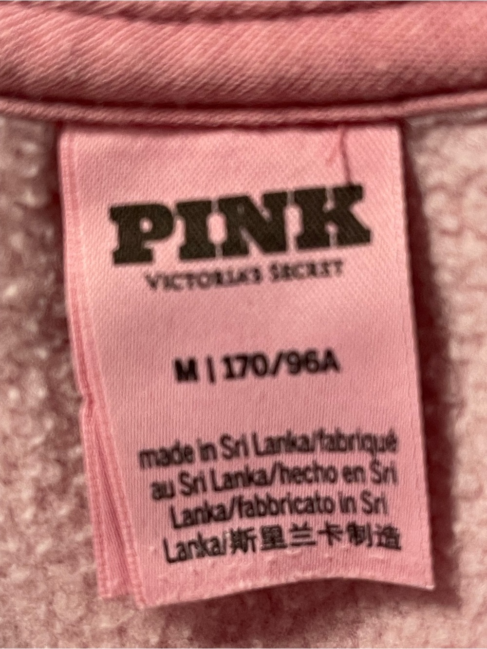 PINK Victoria's Secret Faded Rose Pullover Sweatshirt - Picture 5 of 5